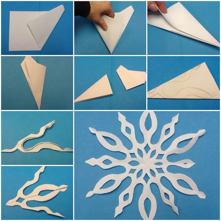 DIY Easy Paper Cut Snowflake Www Facebook Com 100 Manualidades   Diy Easy Paper Cut Snowflake Www Facebook Com 