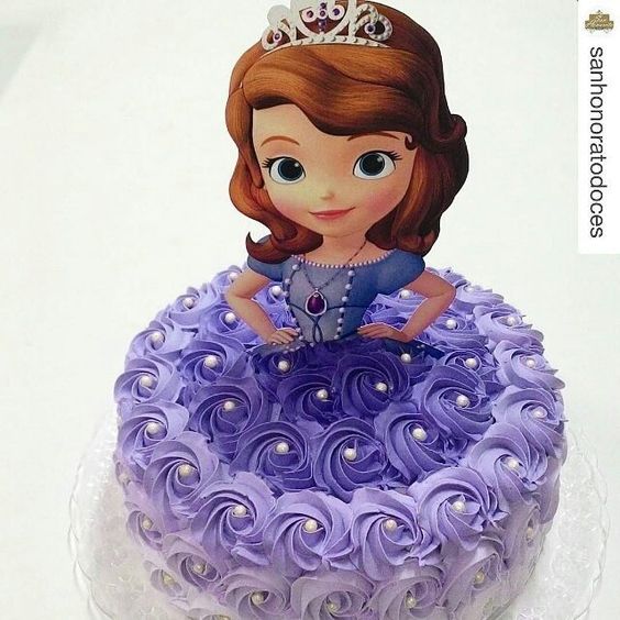 10 Mejores Ideas de Pasteles de La Princesa Sofía – Manualidades